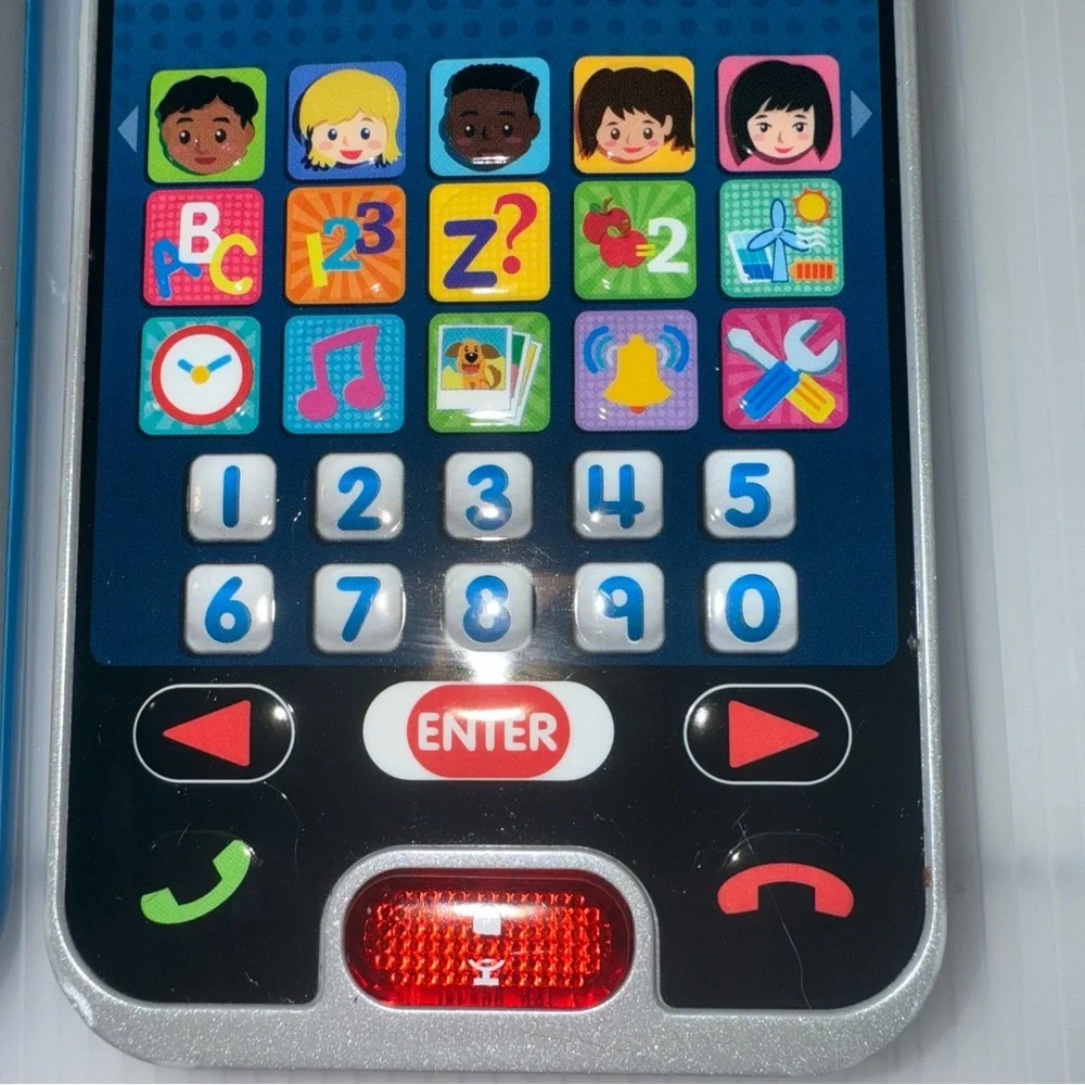 V-Tech Chat and Call Kids' Learning Phone toy 6”X3” lights & Sounds 3 available